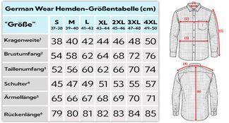 Finden Sie Ihre Passform mit der Größentabelle