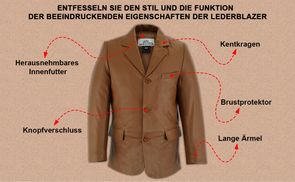 Funktion der Lederblazer beeindruckende Eigenschaften 