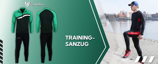 Herren Trainingsanzugs Sportanzug Jogginganzug Doppellagig