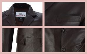 Herren Lederblazer Blazer | Herren  Lederjacken | Konopka