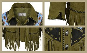 Westernjacke mit vielen Funktionen für Herren