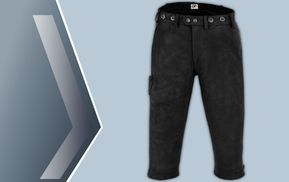 Jagdhose aus weichem Büffelleder für Herren