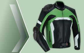 Motorradjacke mit Protektoren