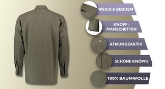 Trachtenhemd mit vielen Funktionen