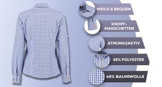 Trachtenbluse mit vielen Funktionen