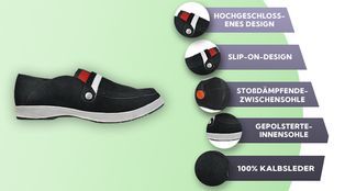 Sneaker mit vielen Funktionen