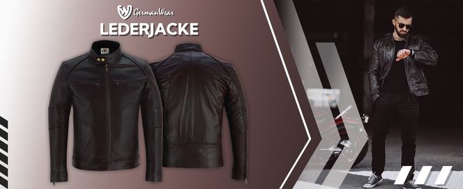 Lederjacke aus Lamm Nappa Leder für Herren