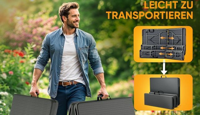 Dein flexibler Begleiter für Garten, Camping & Co.