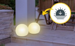Dank des Sonnenlichts sparen