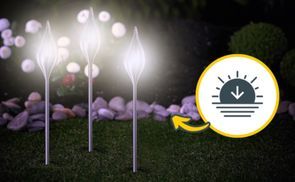 Dank des Sonnenlichts sparen