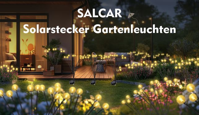 Salcar LED Solarleuchten Garten