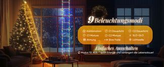 Vielfältige Lichteffekte