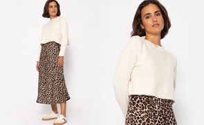 Lässiger Chic mit gerippten Bündchen
