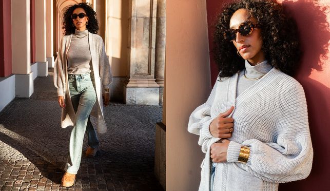 Exklusiver Cardigan von SASSYCLASSY