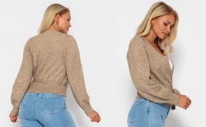 Cardigan zum Binden für den perfekten Fit