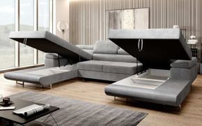 Großzügiger Stauraum unter der Sitzfläche