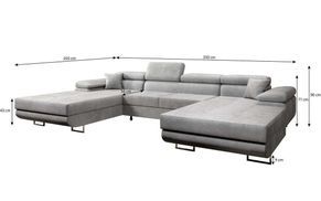 Großzügiges Sofa für maximalen Komfort