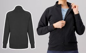 Komfortabel & geschmackvoll: Die Sweatjacke für die Arbeit