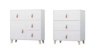 Wählbar mit zwei verschiedenen Kommoden