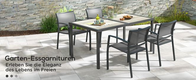 Garten Essgarnituren