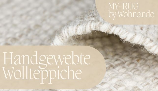 Mit Wolle und Hand: Wohnandos natürlicher Teppichtraum WoolHeaven