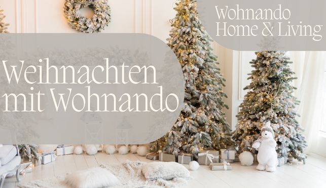 Wohnando Dekofigur Engel in Weiß/Gold - 2er Set: Elegante  Weihnachtsdekoration