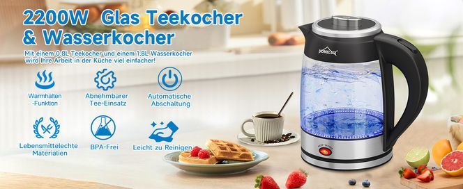 EINFACHER TEE UND WASSERGENUSS