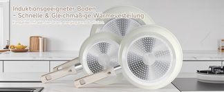 Vielseitige Nutzung auf allen Herdarten