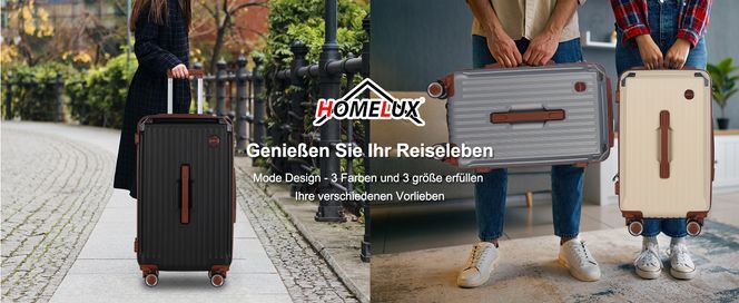 HOMELUX Reisekoffer Set 3 teilig