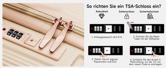 So richten Sie ein TSA Schloss ein 