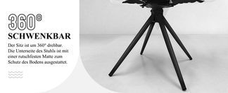 360 Grad Drehfunktion für maximale Flexibilität