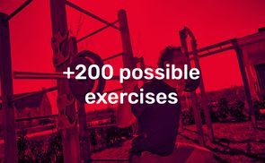 Über 200 Trainingsmöglichkeiten