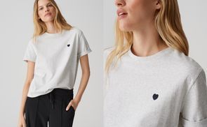 Zartes Detail, starker Look das Shirt 