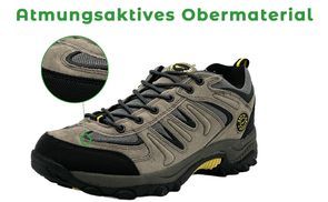 Atmungsaktives & strapazierfähiges Obermaterial