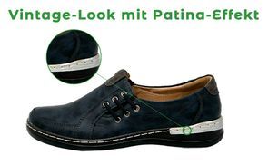 Charaktervolle Sohle mit Used Effekt