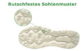 Rutschfestes Sohlenmuster für sicheren Halt