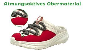 Atmungsaktives Obermaterial für maximalen Komfort