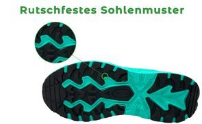 Rutschfestes Sohlenmuster für sicheren Halt