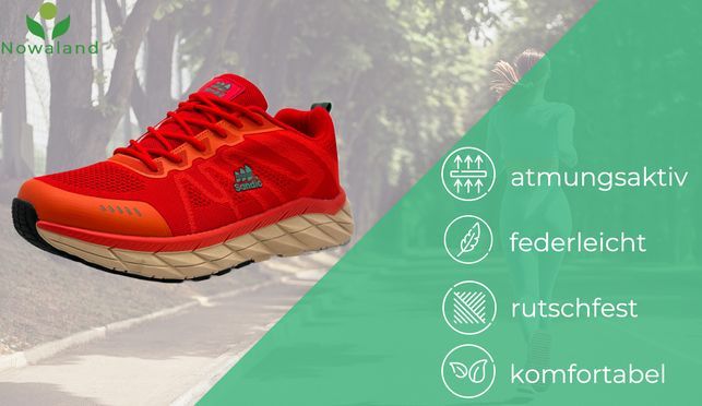 Leichte, atmungsaktive Sportschuhe mit ergonomischer Dämpfung