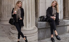 Trendiger Strick Cardigan mit Muster