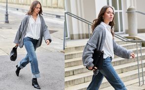 Vielseitige lange Strickjacken für jeden Anlass