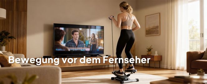 Bewegung vor dem Fernseher
