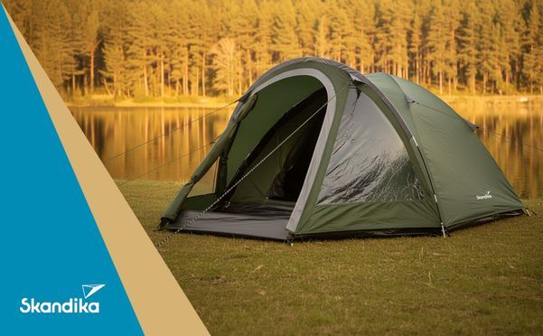 wegwerf zelt Alfheim 12.6 Glamping - 12.6 m² | 6 Personen Abstufung Kassette:11-32T Komatsu Universal Audio UAFX Lion