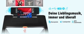 Fitnesskonsole mit Bluetooth für Apps uns mehr