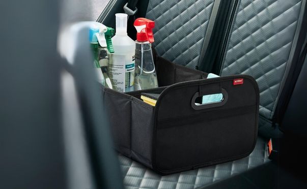 Auto-Faltbox XL+Filz-Kofferraumtasche, 2 tlg Kofferraum Taschen in