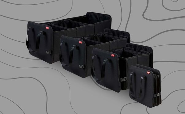 achilles Klappbox Robuste Kofferraumtasche mit Klettbefestigung