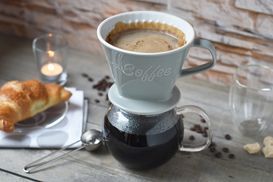 Zur schnellen Kaffeezubereitung