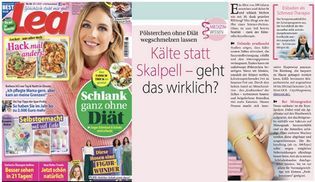 “Kälte statt Skalpell” REDAKTION LEA empfiehlt SlimCOOL