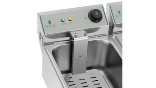 Präzise Temperaturregelung für gleichmäßiges Frittieren