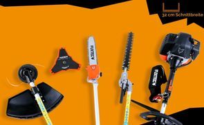 Multitool System für anspruchsvolle Gartenarbeiten